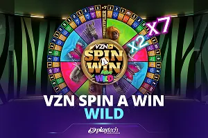VZN Spin A Win Wild - TROPICANA77