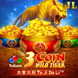Jili : 3 Coin Wild Tiger - TROPICANA77