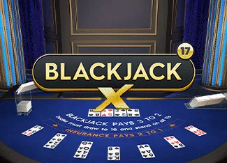 Blackjack X 17 - Azure - TROPICANA77